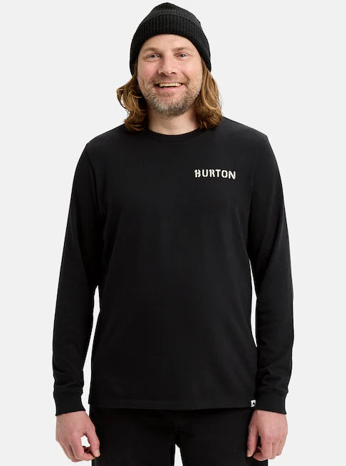 スノーボード ウェア バートン BURTON Heavyweight Photo Long Sleeve T-Shirt True Black 25-26 送料無料 日本正規品 予約商品 店頭受け取り可能