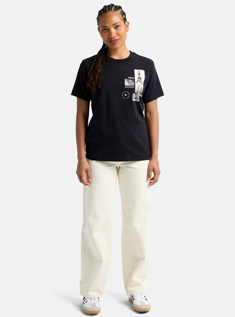 スノーボード ウェア バートン BURTON Tokyo Short Sleeve T-Shirt True Black 25-26 送料無料 日本正規品 予約商品 店頭受け取り可能