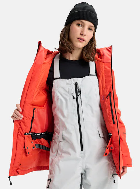 スノーボード ウェア バートン BURTON W Reserve GORE-TEX 2L Insulated Jacket Fiesta Red 25-26 送料無料 日本正規品
