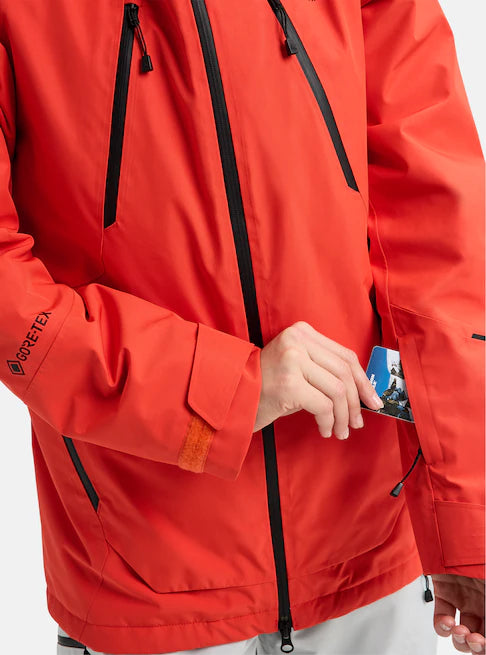 スノーボード ウェア バートン BURTON W Reserve GORE-TEX 2L Insulated Jacket Fiesta Red 25-26 送料無料 日本正規品