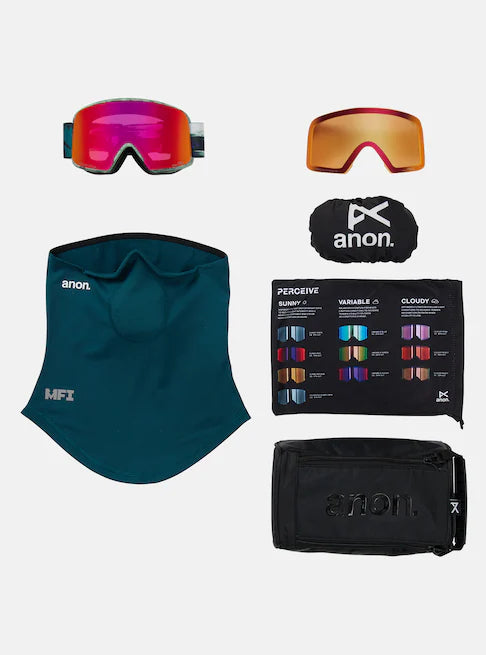 スノーボード ゴーグル アノン ANON M6 Goggles Family Tree/Perceive Sunny Red 25-26 送料無料 日本正規品 予約商品 店頭受け取り可能