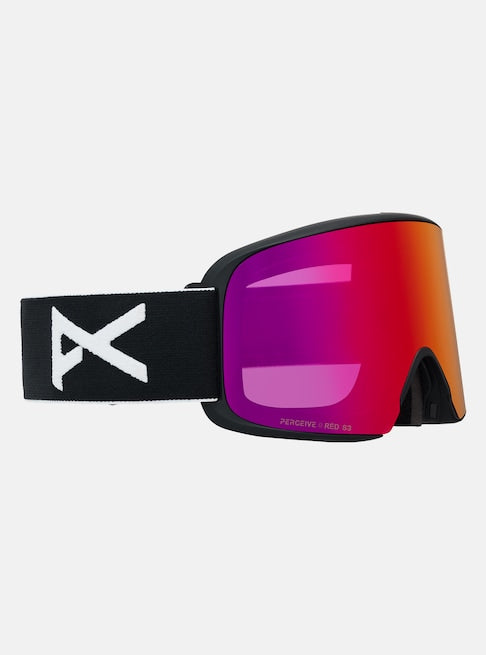 スノーボード ゴーグル アノン ANON M6 Goggles Black/Perceive Sunny Red 25-26 送料無料 日本正規品 予約商品 店頭受け取り可能