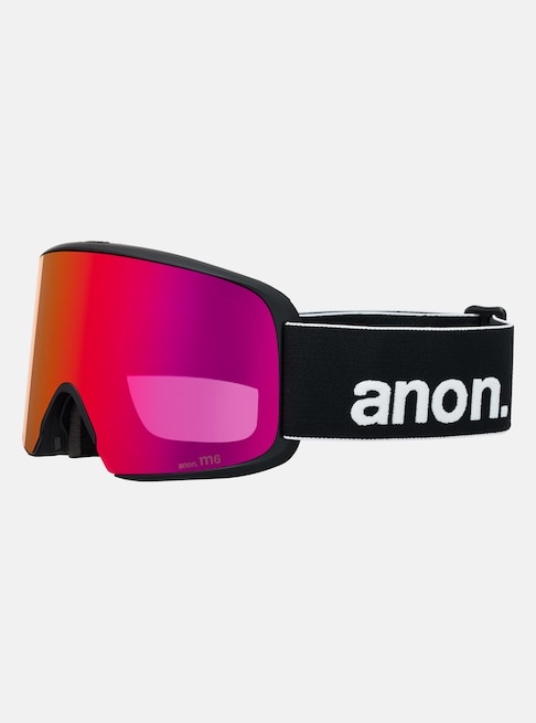 スノーボード ゴーグル アノン ANON M6 Goggles Black/Perceive Sunny Red 25-26 送料無料 日本正規品 予約商品 店頭受け取り可能