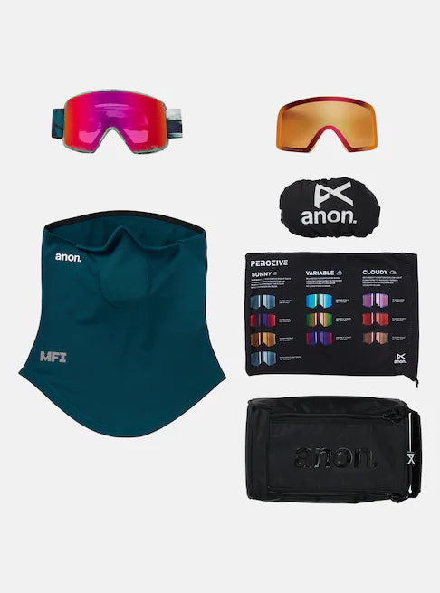スノーボード ゴーグル アノン ANON M6S Goggles Family Tree/Perceive Sunny Red 25-26 送料無料 日本正規品 予約商品 店頭受け取り可能