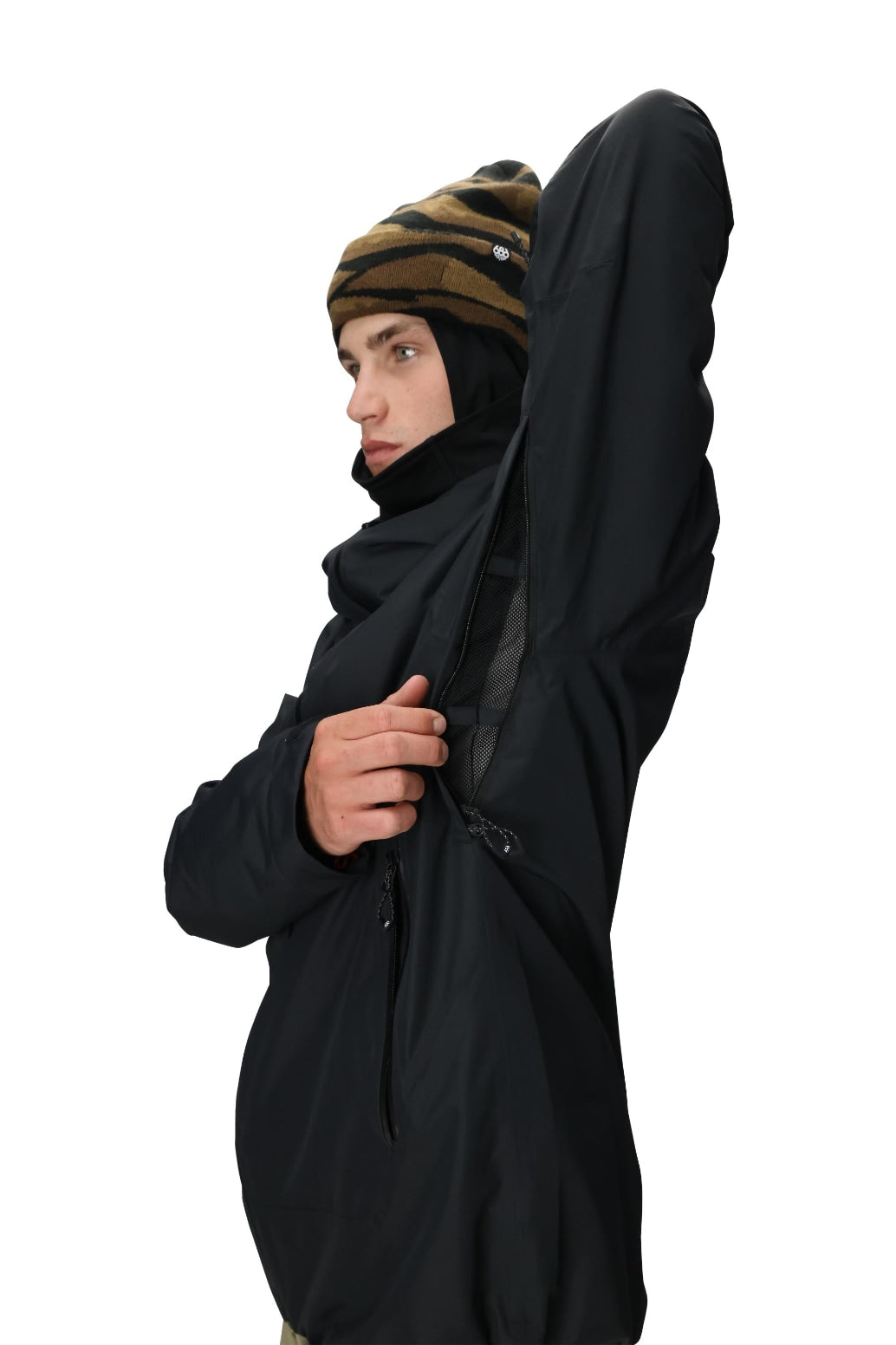 686 ロクハチロク MENS GATEWAY SHELL JACKET BLACK 25-26 スノーボード ウェア