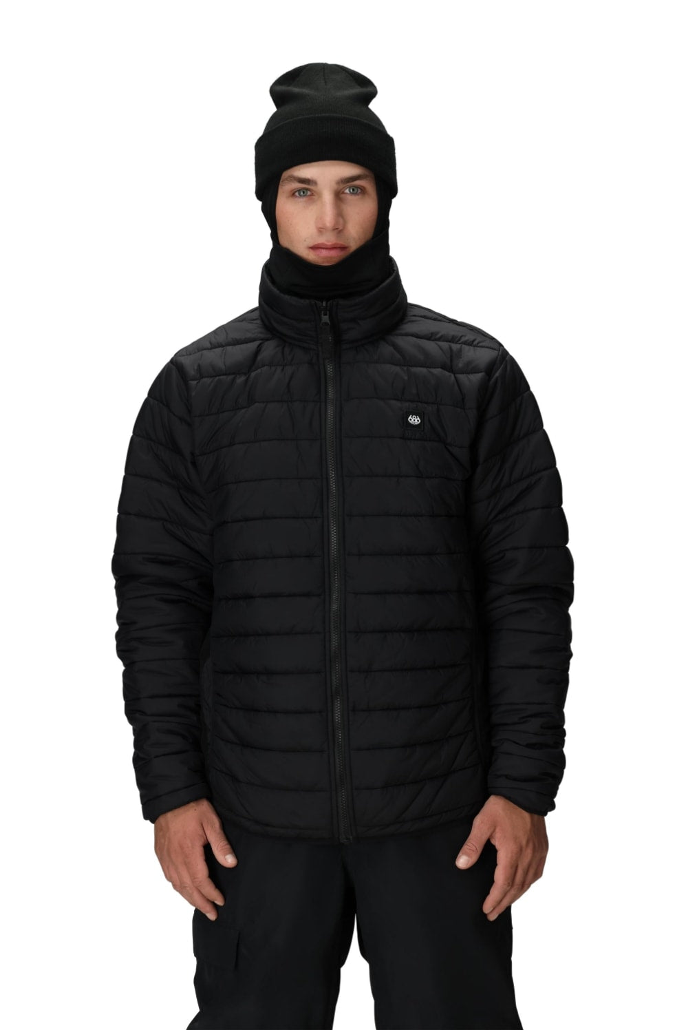686 ロクハチロク MENS SMARTY 3-IN-1 FORM JACKET WHITE HEATHER COLORBLOCK 25-26 スノーボード ウェア