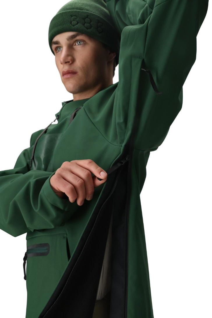 686 ロクハチロク Men's Waterproof Hoody MOSS GREEN 25-26 スノーボード ウェア