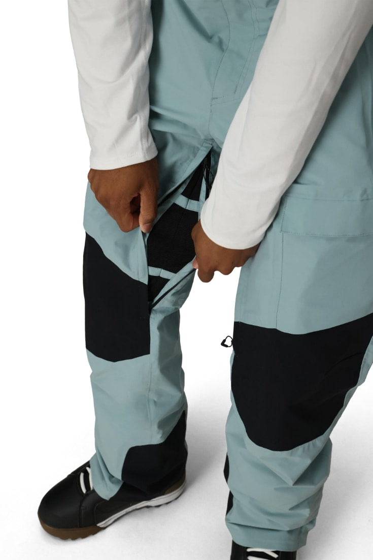 686 ロクハチロク MENS GORE-TEX DISPATCH SHELL PANT DUSTY MARINE COLORBLOCK 25-26 スノーボード ウェア