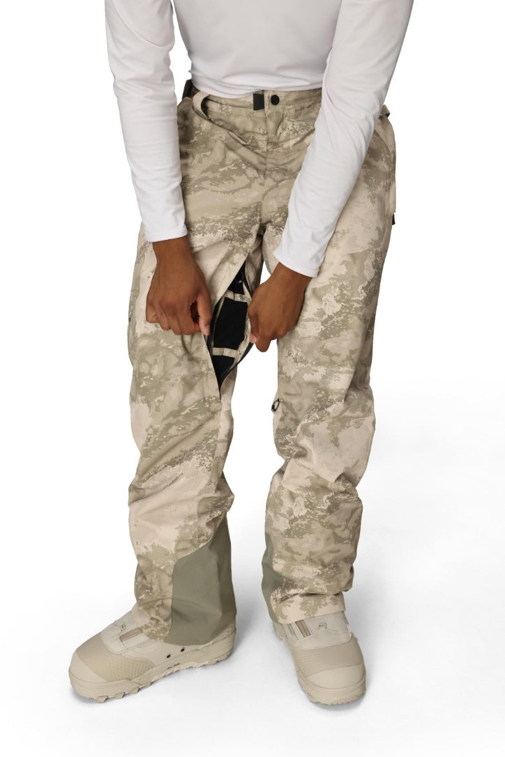 686 ロクハチロク MENS GORE-TEX CORE SHELL PANT LIMESTONE HEMISPHERE PRINT 25-26 スノーボード ウェア