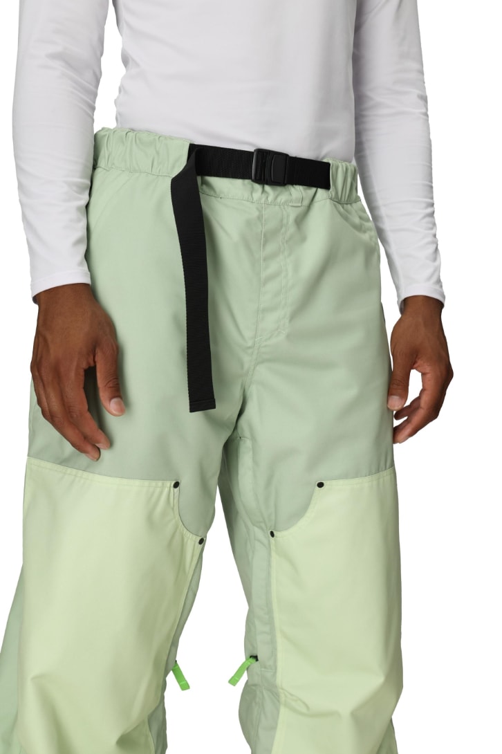 686 ロクハチロク MENS 686 HUF DOUBLE H SHELL PANT HUF GREEN COLORBLOCK 25-26 スノーボード ウェア