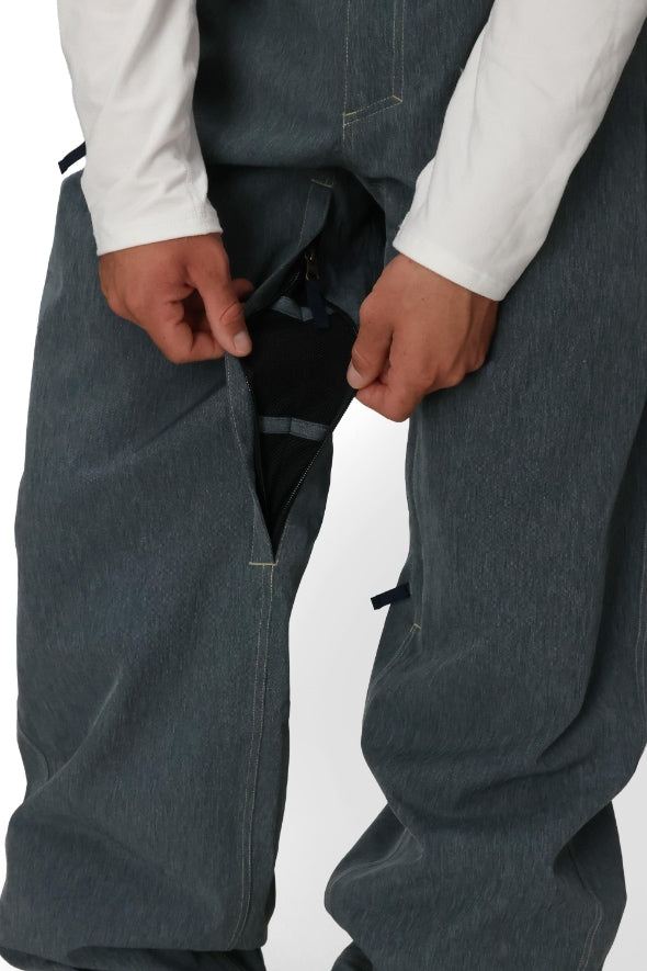 686 ロクハチロク MENS DOJO SHELL PANT NAVY DENIM 25-26 スノーボード ウェア