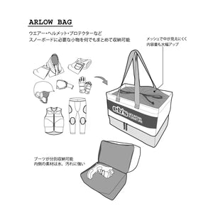 スノーボード アクセサリー イービーエス EBS ARLOW BAG BLACK 25-26 送料無料 日本正規品 予約商品 店頭受け取り可能