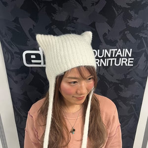 スノーボード アクセサリー イービーエス EBS CAT BEANIE BLACK 25-26 送料無料 日本正規品 予約商品 店頭受け取り可能