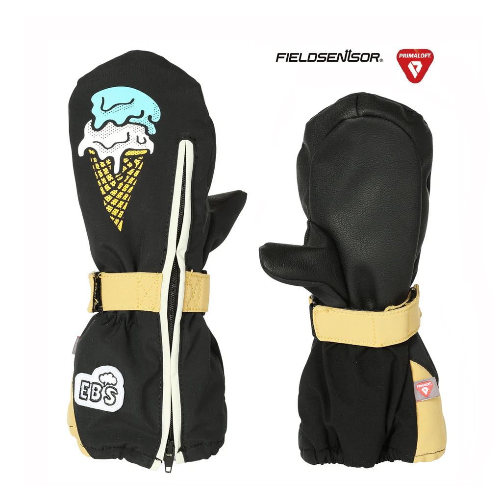スノーボード アクセサリー イービーエス EBS CHILD MITT BLACK 25-26 送料無料 日本正規品 予約商品 店頭受け取り可能