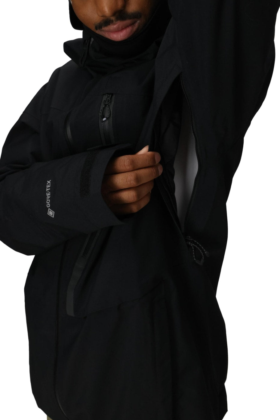 686 ロクハチロク MENS GORE-TEX GT THERMAGRAPHJACKET BLACK 25-26 スノーボード ウェア