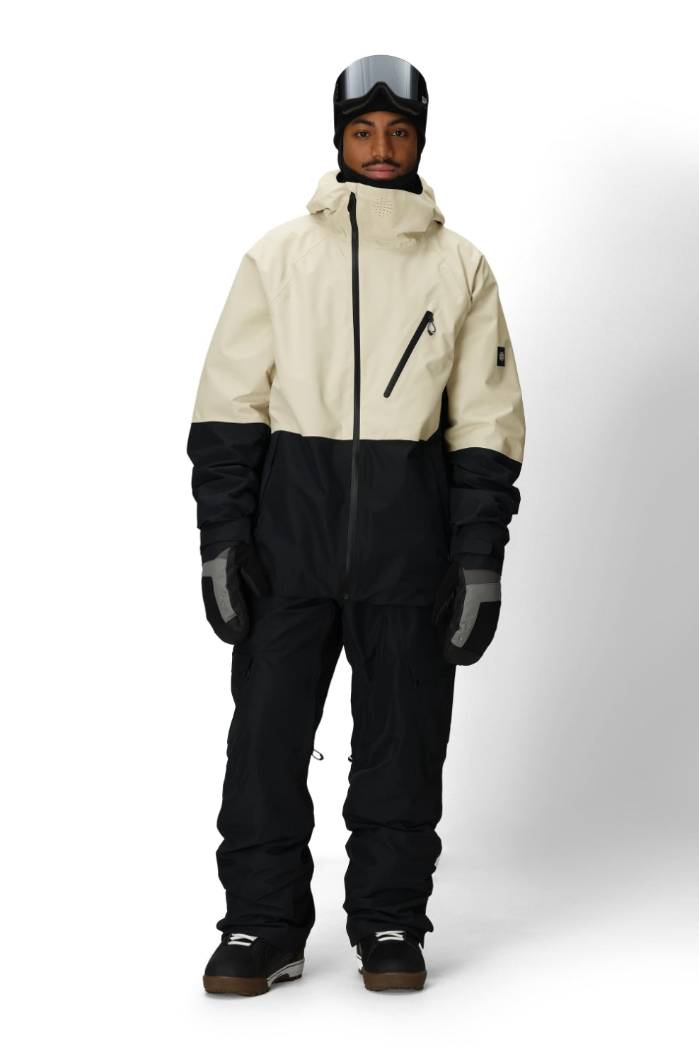 686 ロクハチロク MENS HYDRA THERMAGRAPH JACKET LIMESTONE COLORBLOCK 25-26 スノーボード ウェア