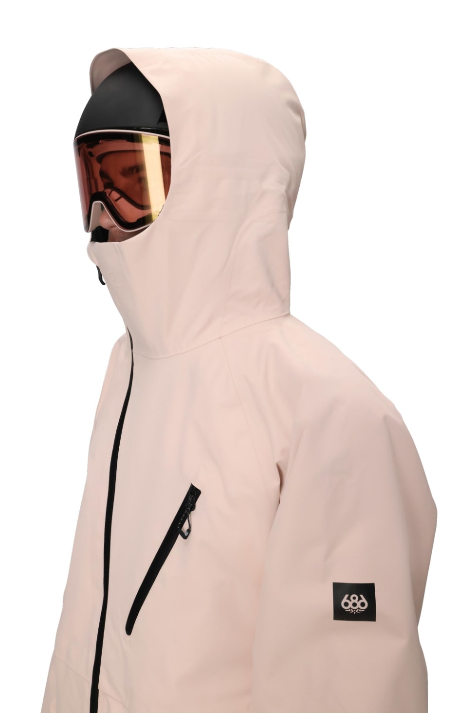 686 ロクハチロク MENS HYDRA THERMAGRAPH JACKET SMOKEY PINK 25-26 スノーボード ウェア