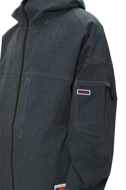 686 ロクハチロク MENS DOJO SHELL JACKET NAVY DENIM 25-26 スノーボード ウェア