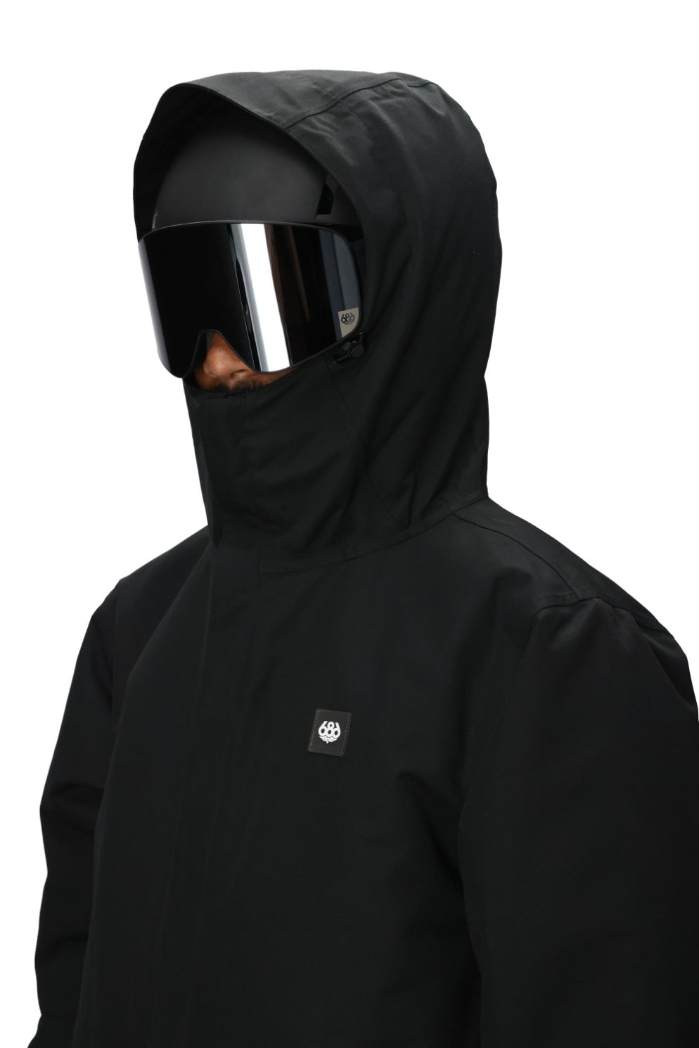 686 ロクハチロク MENS FOUNDATION INSULATED JACKET BLACK 25-26 スノーボード ウェア