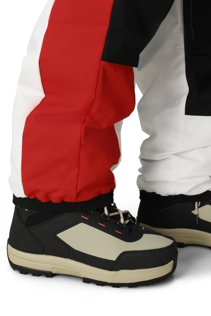 686 ロクハチロク MENS 686 ASSC F1 SHELL PANT ASSC WHITE COLORBLOCK 25-26 スノーボード ウェア