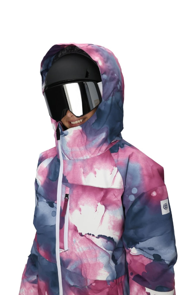 686 ロクハチロク Girls' Hydra Insulated Jacket VIOLET INK 25-26 スノーボード ウェア