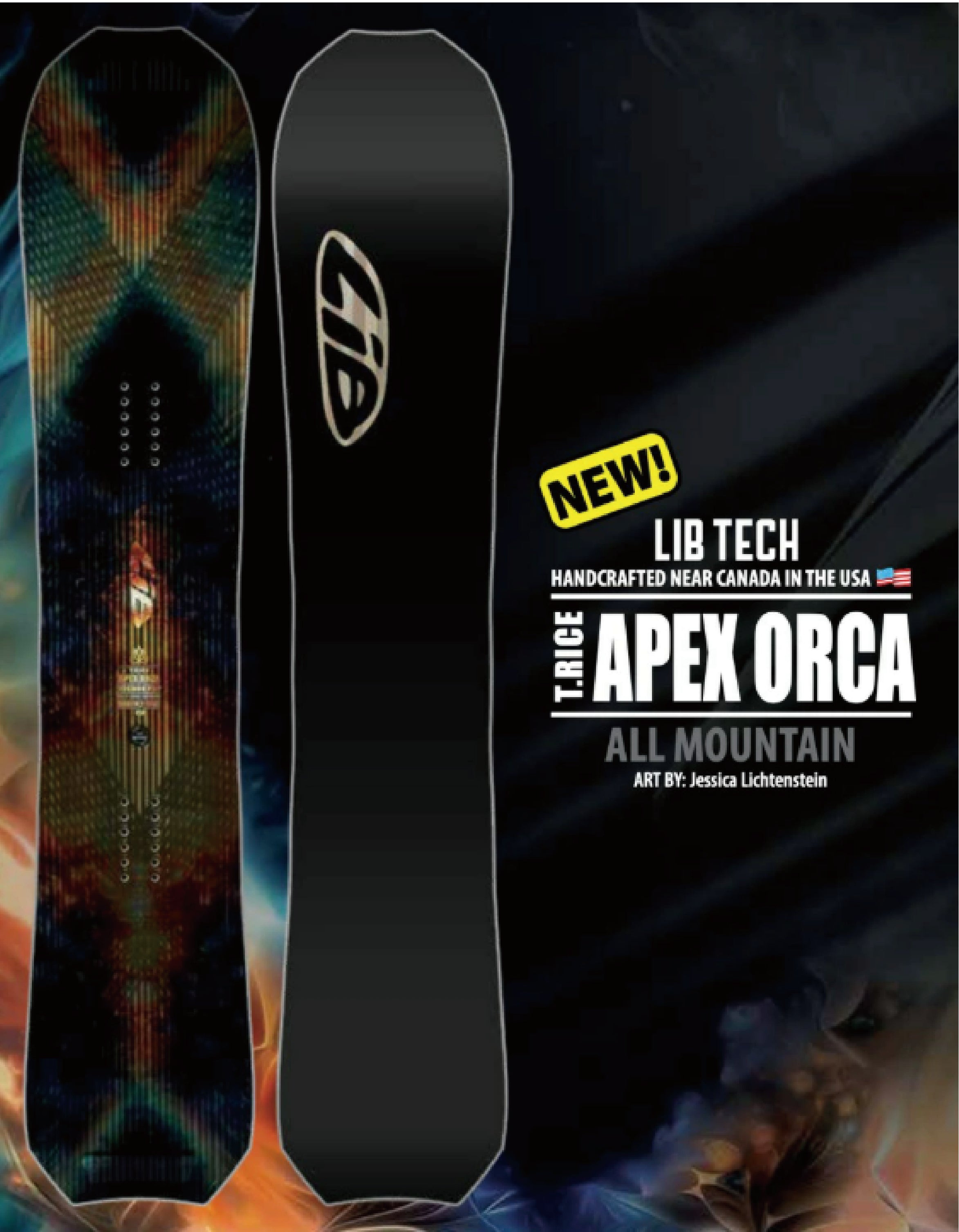LIBTECH リブテック T.RICE APEX ORCA 24-25 スノーボード ボード