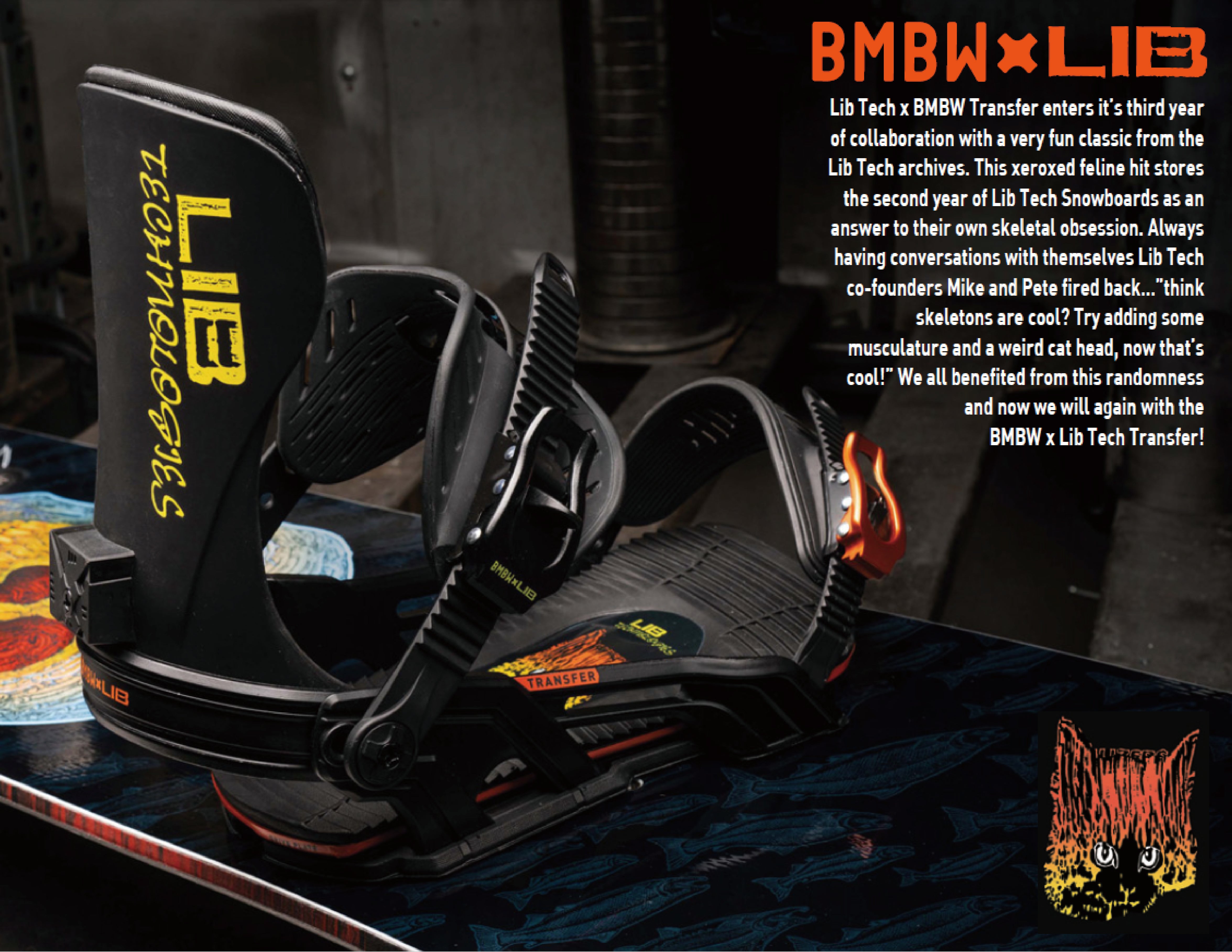 スノーボード ビンディング ベントメタル BENT METAL TRANSFER Black/Orange 23-24 送料無料 日本正規品 店頭受け取り可能