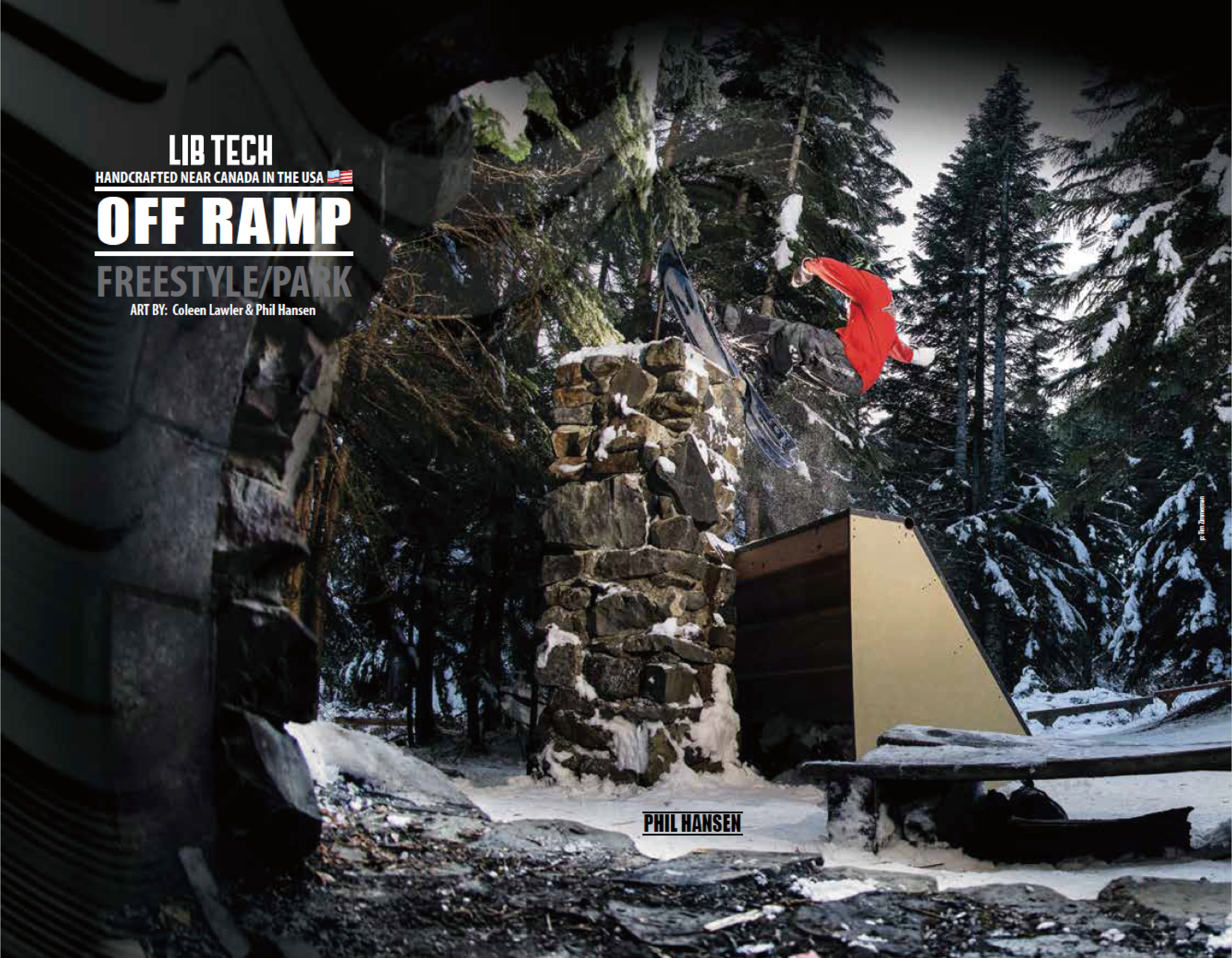 LIBTECH リブテック OFF RAMP 23-24 スノーボード ボード