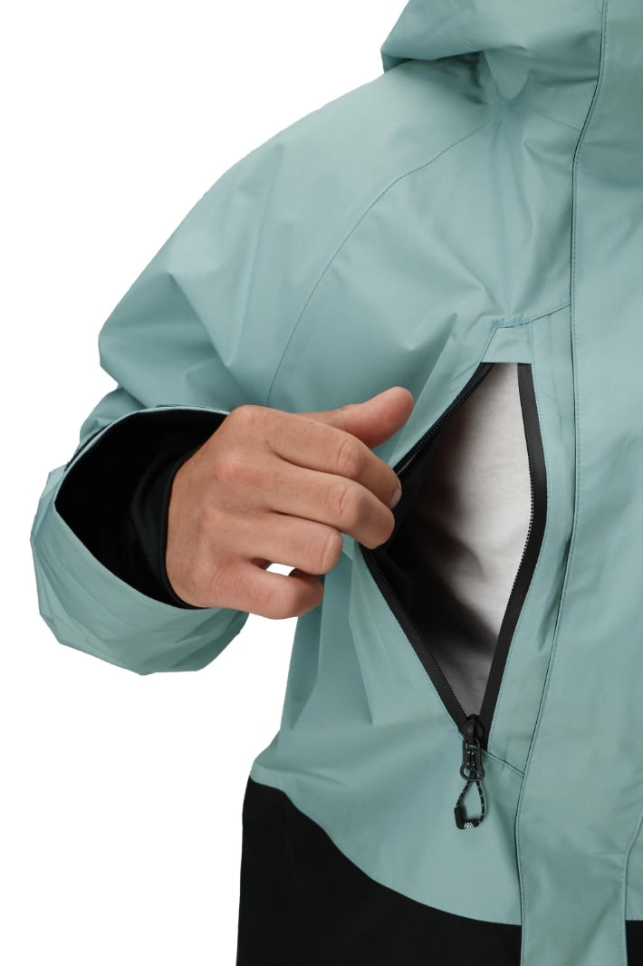 686 ロクハチロク MENS GORE-TEX CORE INSULATED JACKET DUSTY MARINE COLORBLOCK 25-26 スノーボード ウェア