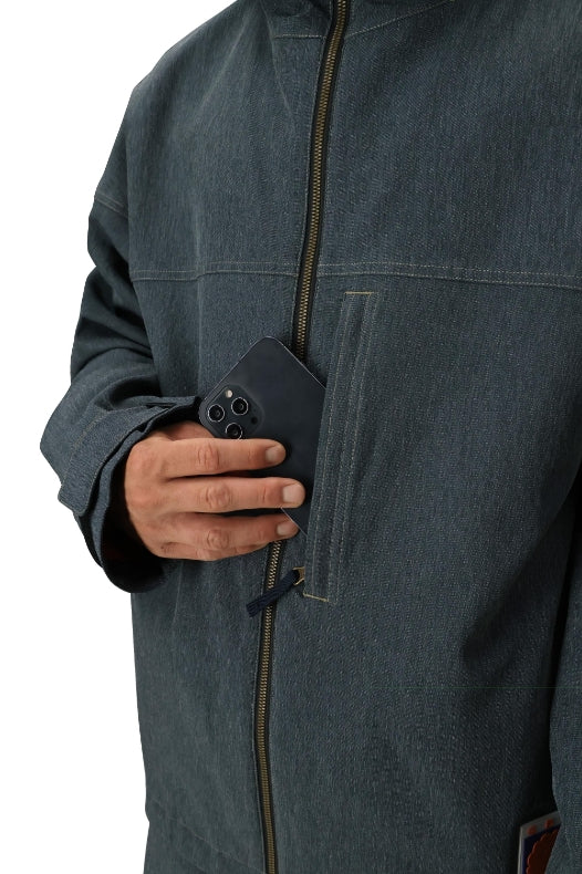 686 ロクハチロク MENS DOJO SHELL JACKET NAVY DENIM 25-26 スノーボード ウェア