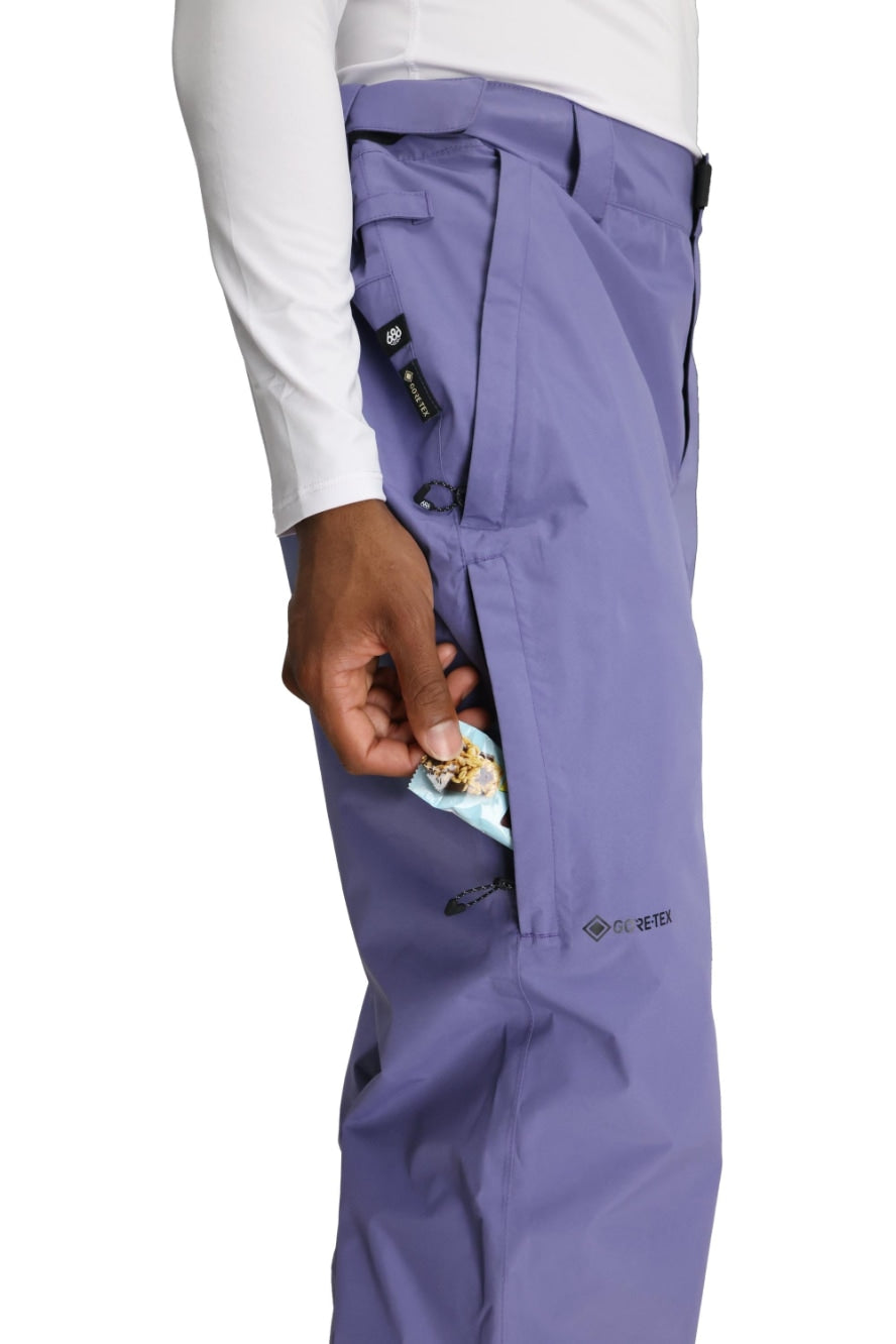 686 ロクハチロク MENS GORE-TEX CORE SHELL PANT PURPLE DAWN 25-26 スノーボード ウェア