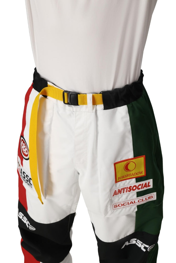 686 ロクハチロク MENS 686 ASSC F1 SHELL PANT ASSC WHITE COLORBLOCK 25-26 スノーボード ウェア