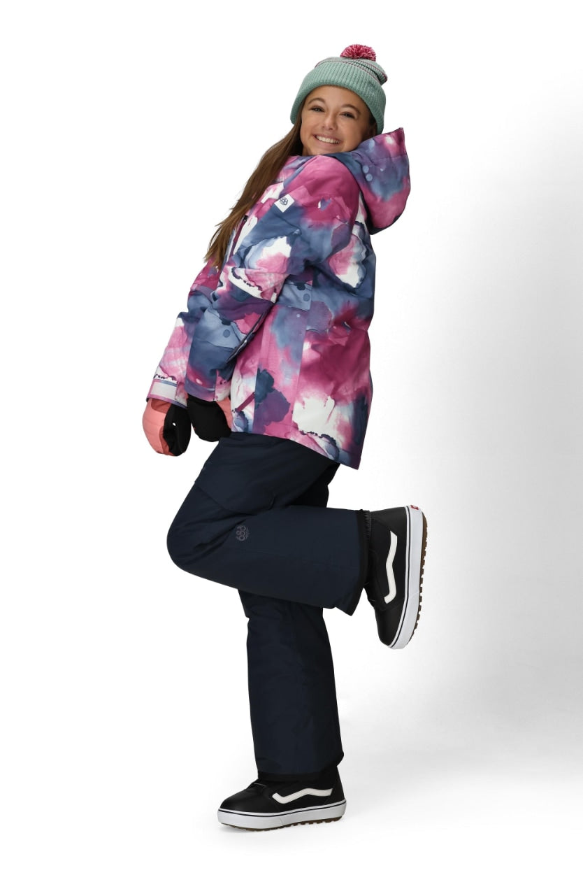 686 ロクハチロク Girls' Hydra Insulated Jacket VIOLET INK 25-26 スノーボード ウェア