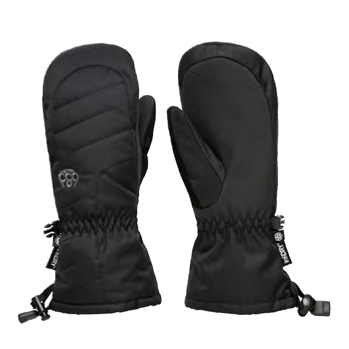 スノーボード グローブ シックスエイトシックス 686 Youth Unisex Heat Insulated Mitt BLACK 25-26 送料無料 日本正規品 予約商品 店頭受け取り可能