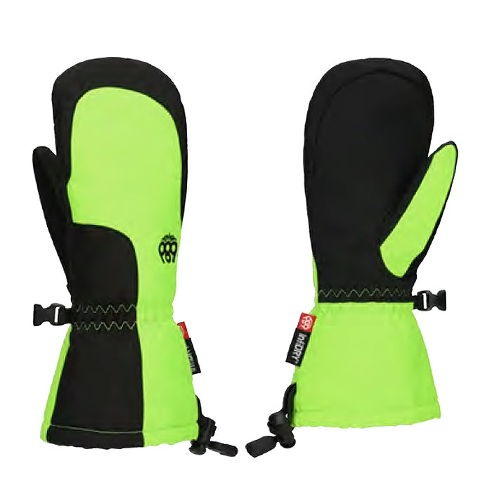 スノーボード グローブ シックスエイトシックス 686 Youth Unisex Heat Insulated Mitt BOREALIS GREEN 25-26 送料無料 日本正規品 予約商品 店頭受け取り可能