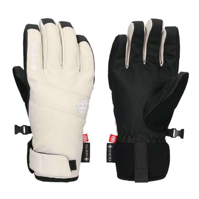 スノーボード グローブ シックスエイトシックス 686 WOMENS GORE-TEX LINEAR UNDER CUFF GLOVE LIMESTONE 25-26 送料無料 日本正規品