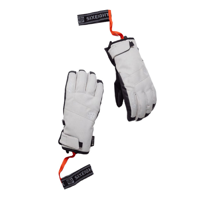 スノーボード グローブ シックスエイトシックス 686 WOMENS GORE-TEX LINEAR UNDER CUFF GLOVE LIMESTONE 25-26 送料無料 日本正規品