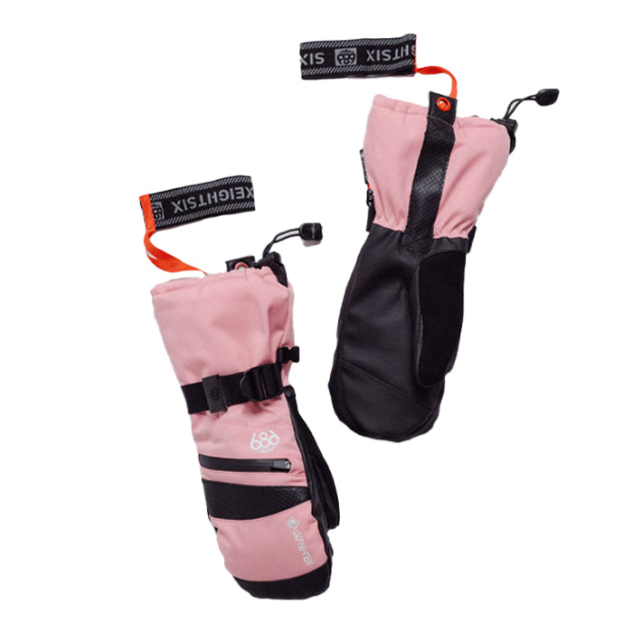 25-26 686 WOMENS GORE-TEX SMARTY 3-in-1 GAUNTLET MITT WHITE スノーボード 早期予約