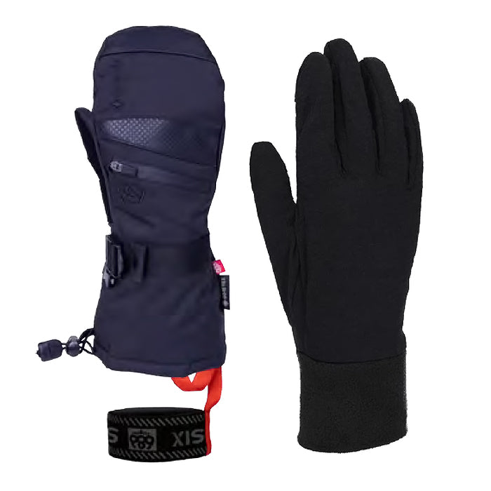 25-26 686 WOMENS GORE-TEX SMARTY 3-in-1 GAUNTLET MITT BLACK スノーボード 早期予約