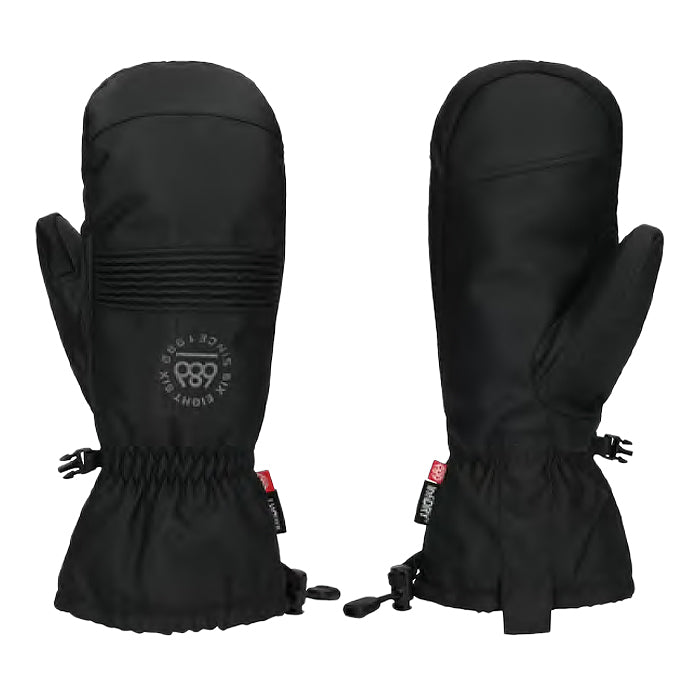 スノーボード グローブ シックスエイトシックス 686 Men's Lander Mitt BLACK 25-26 送料無料 日本正規品 予約商品 店頭受け取り可能