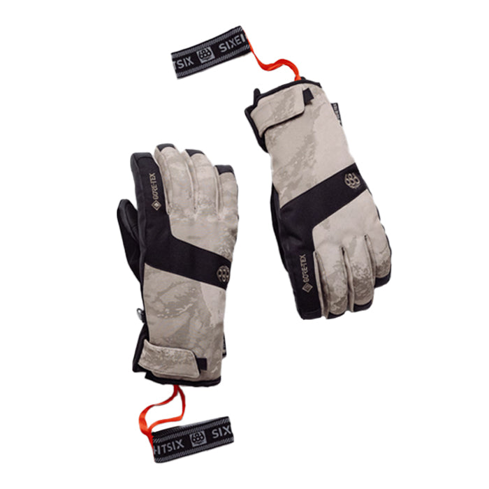 25-26 686 MENS GORE-TEX LINEAR UNDER CUFF GLOVE CHARCOAL スノーボード 早期予約