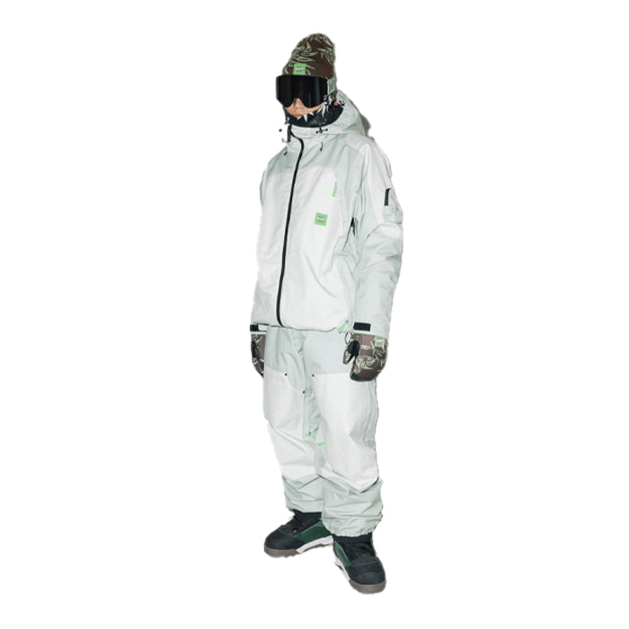 スノーボード ウェア シックスエイトシックス 686 MENS 686 HUF DOUBLE H SHELL JACKET HUF GREEN COLORBLOCK 送料無料 日本正規品 予約商品 店頭受け取り可能