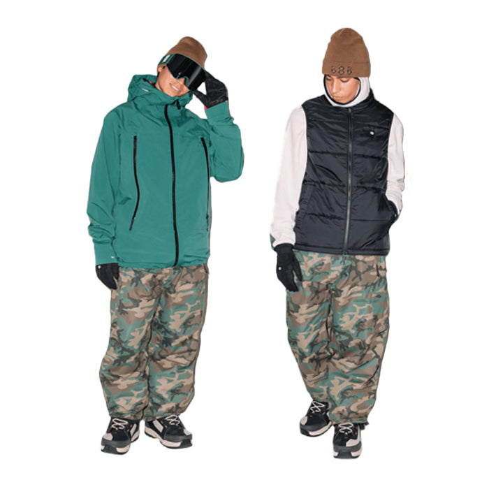 スノーボード ウェア シックスエイトシックス 686 MENS SMARTY 3-IN-1 RODEO 3L JACKET LIMESTONE 送料無料 日本正規品 予約商品 店頭受け取り可能
