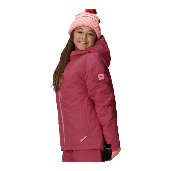 スノーボード ウェア シックスエイトシックス 686 Girls'HydraInsulatedJacketGERANIUMPINKCLOUDBREAK 送料無料 日本正規品 予約商品 店頭受け取り可能