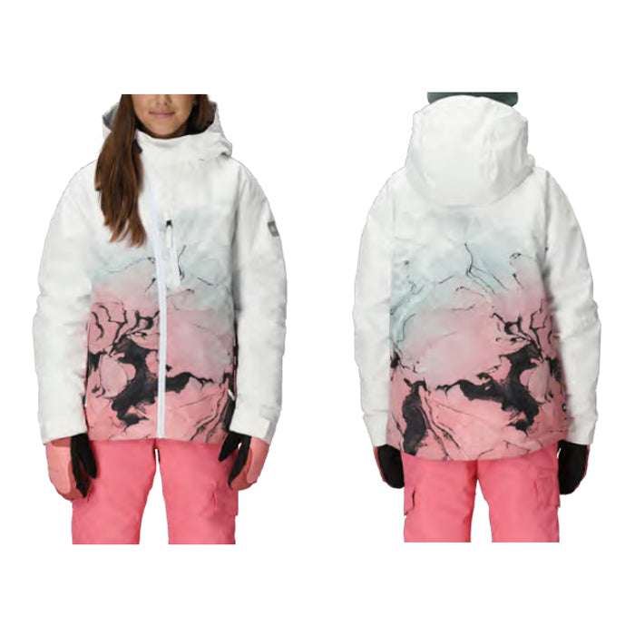スノーボード ウェア シックスエイトシックス 686 Girls'HydraInsulatedJacketGERANIUMPINKCLOUDBREAK 送料無料 日本正規品 予約商品 店頭受け取り可能