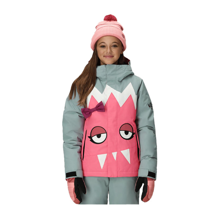 スノーボード ウェア シックスエイトシックス 686 GIRLSSNAGGLETOOTHLUNAINSULATEDJACKETGERANIUMPINKCOLORBLOCK 送料無料 日本正規品 予約商品 店頭受け取り可能