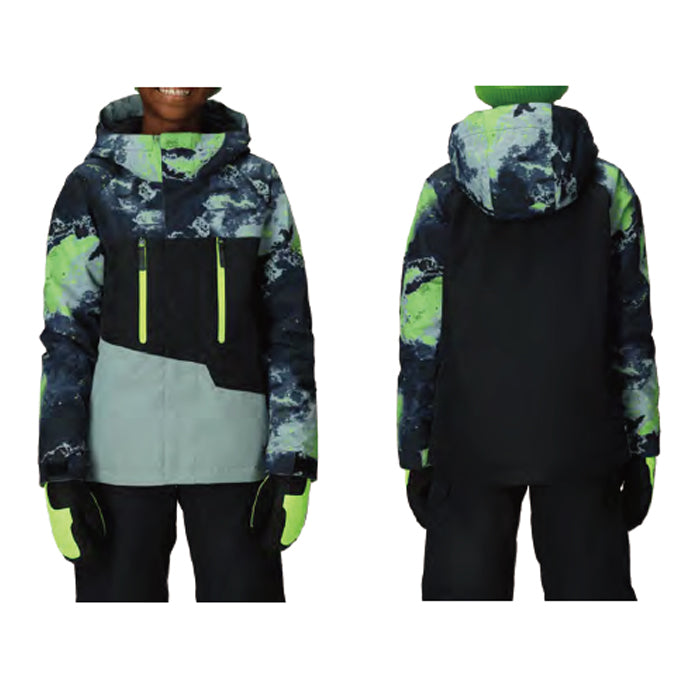 スノーボード ウェア シックスエイトシックス 686 Boys'GeoInsulatedJacketBLUEHEMISPHERECOLORBLOCK 送料無料 日本正規品 予約商品 店頭受け取り可能