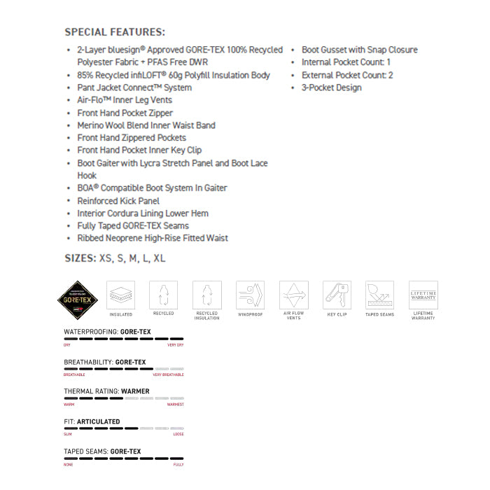 686 ロクハチロク WOMENS GORE-TEX WILLOW INSULATED PANT DUSTY MARINE 25-26 スノーボード ウェア