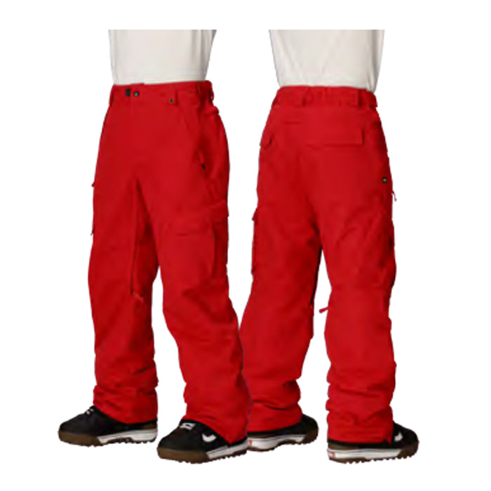 25-26 686 MENS INFINITY INSULATED CARGO PANT TRUE RED スノーボード 日本正規品 早期予約