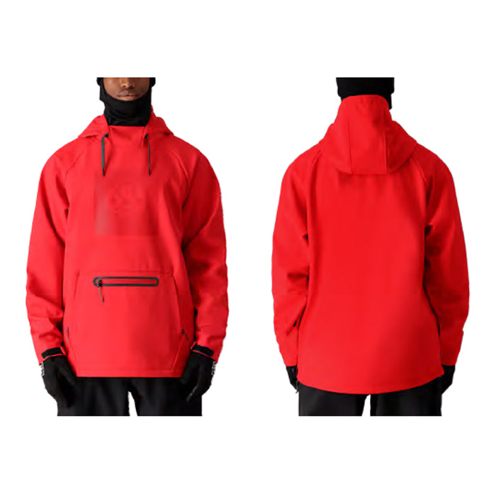 スノーボード ウェア シックスエイトシックス 686 Men's Waterproof Hoody TRUE RED 送料無料 日本正規品 予約商品 店頭受け取り可能